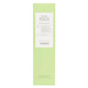 PURI-TEA salicylic acid cleansing gel Sữa rửa mặt chính hãng Meisani