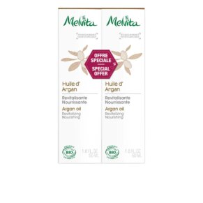 Kem dưỡng ẩm Melvita HUILE DE BEAUTE BIO huile d’argan duo