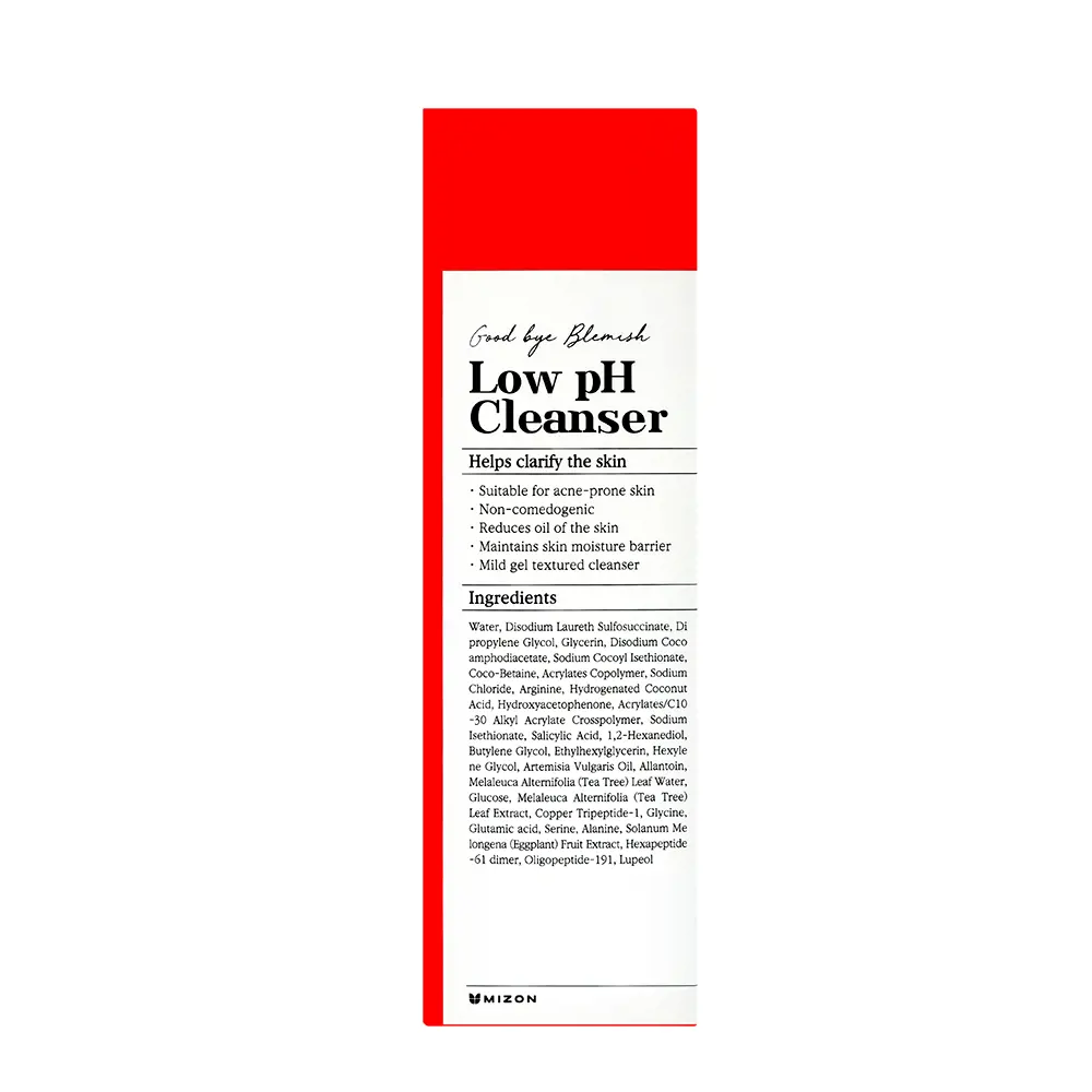 Mizon GOOD BYE BLEMISH low ph cleanser 2 GOOD BYE BLEMISH low ph cleanser Sữa rửa mặt chính hãng Mizon