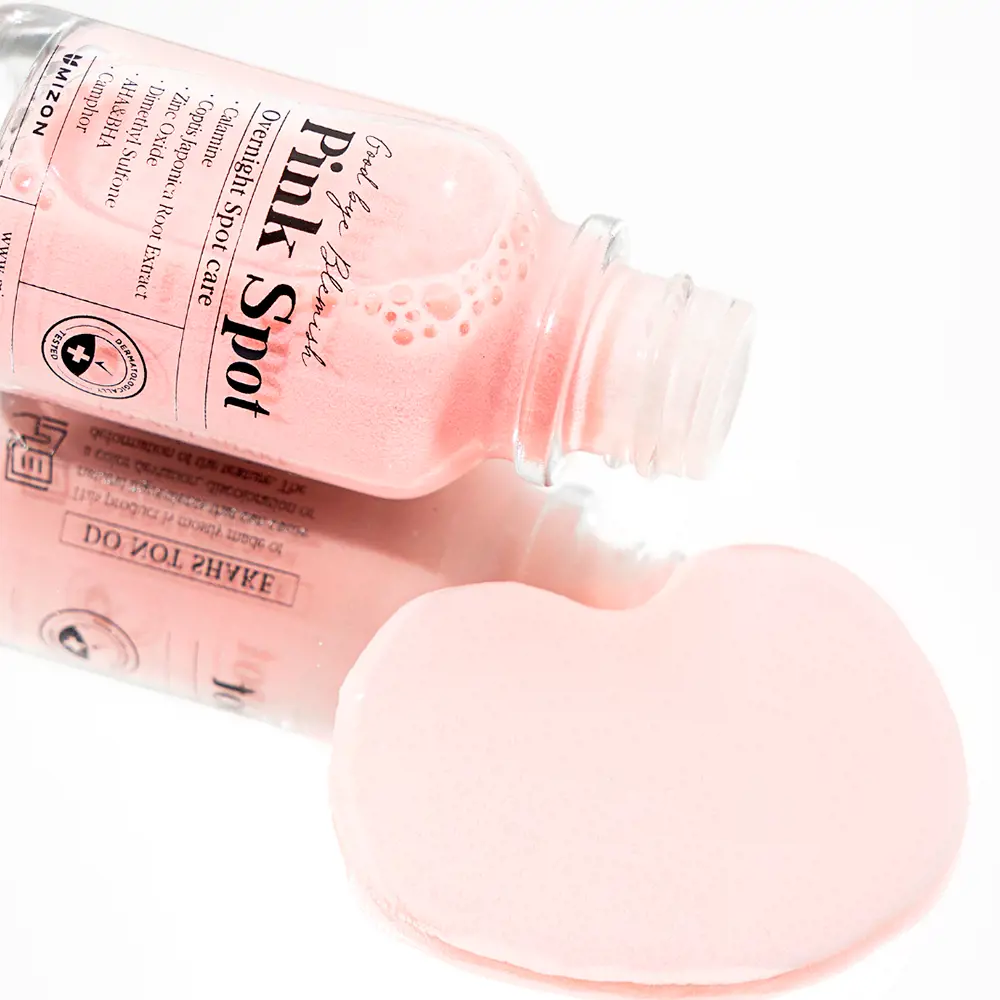 Mizon GOOD BYE BLEMISH pink spot 2 GOOD BYE BLEMISH pink spot Kem điều trị mụn trứng cá & loại bỏ đầu đen chính hãng Mizon