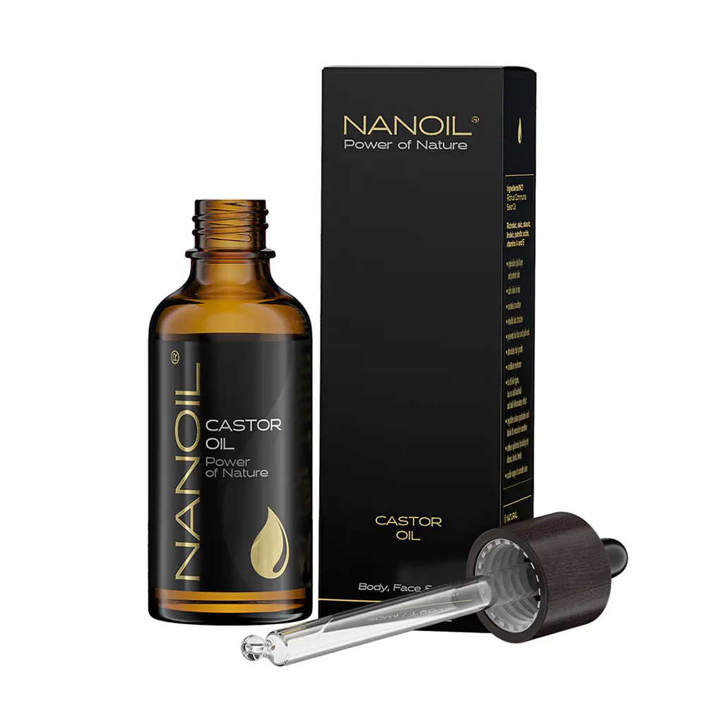 Nanoil POWER OF NATURE castor oil 2 POWER OF NATURE castor oil Kem dưỡng ẩm chính hãng Nanoil