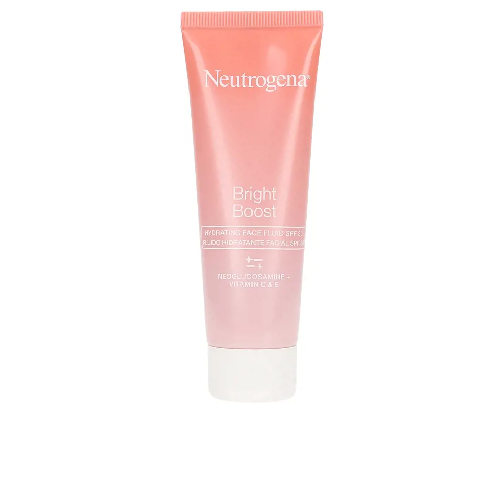 Neutrogena BRIGHT BOOST fluido hidratante 2 BRIGHT BOOST fluido hidratante Kem dưỡng ẩm Face Scrub chính hãng Neutrogena