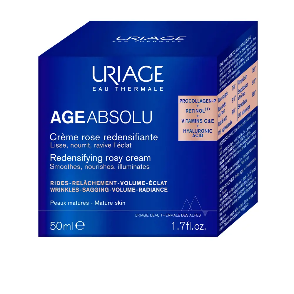 Uriage AGE ABSOLU crema rosa redensificante 2 AGE ABSOLU crema rosa redensificante Kem dưỡng da & làm săn chắc da chính hãng Uriage