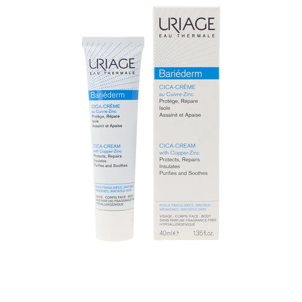 Uriage BARIÉDERM cica cream 2 BARIÉDERM cica cream Kem dưỡng ẩm chính hãng Uriage