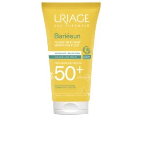 Kem điều trị mụn trứng cá & loại bỏ đầu đen Uriage BARIÉSUN fluido mat SPF50+ piel acnéica