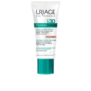 Kem điều trị mụn trứng cá & loại bỏ đầu đen Uriage HYSÉAC 3-regul cuidado global triple acción con color...