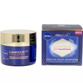 LUMINOUS 630º ANTIMANCHAS crema noche reparadora Kem chống lão hóa & Điều trị chống nhăn chính hãng Nivea