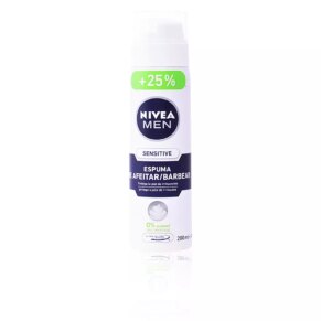 Bọt cạo râu Nivea MEN SENSITIVE 0% espuma de afeitar anti-irritación