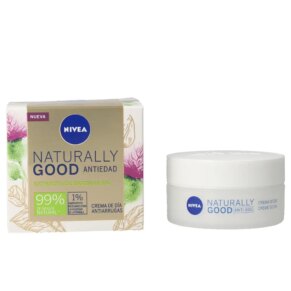 NATURALLY GOOD crema antiarrugas día Kem chống lão hóa & điều trị chống nhăn chính hãng Nivea