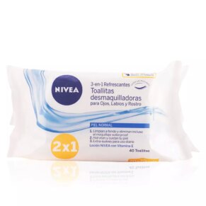 Tẩy trang Nivea TOALLITAS DESMAQUILLADORAS ojos, labios y rostro