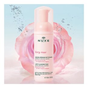 VERY ROSE mousse aérienne nettoyante Sữa rửa mặt chính hãng Nuxe