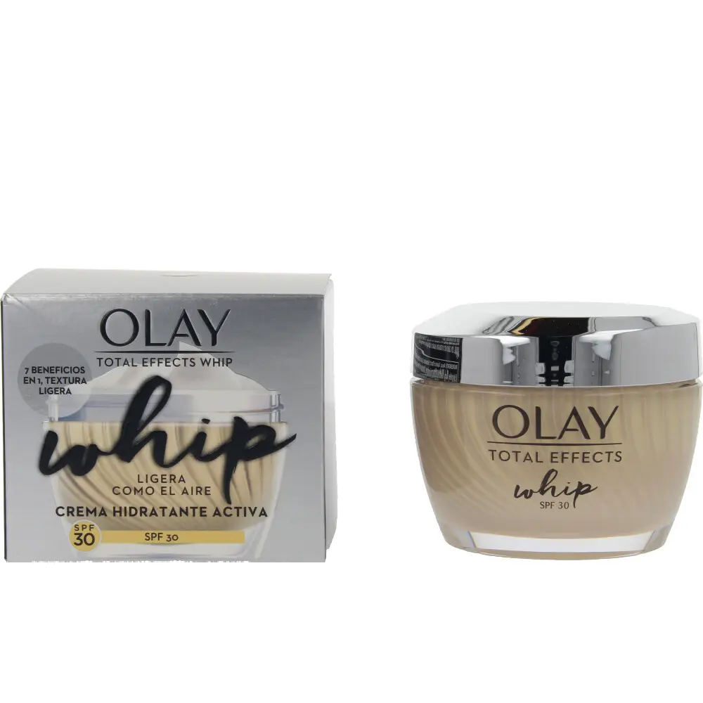 Olay WHIP TOTAL EFFECTS crema hidratante activa SPF30 2 WHIP TOTAL EFFECTS crema hidratante activa SPF30 Kem chống lão hóa & điều trị chống nhăn chính hãng Olay