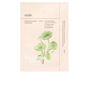 Mặt nạ Ondo Beauty 36.5 PROBIOTICS & CICA WATER soothing mask