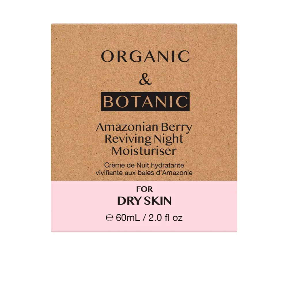 Organic & Botanic AMAZONIAN BERRY reviving night moisturiser 3 Organic & Botanic AMAZONIAN BERRY reviving night moisturiser Kem dưỡng ẩm chống lão hóa và điều trị chống nhăn