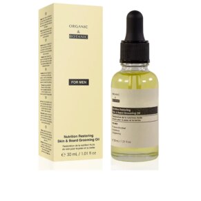 Kem dưỡng ẩm Organic & Botanic FOR MEN nutrition restoring skin&beard grooming oil