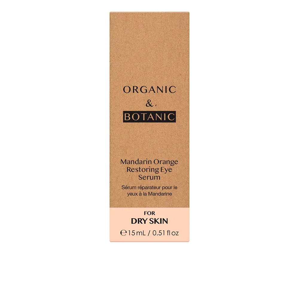 Organic & Botanic MANDARIN ORANGE restoring eye serum 3 Organic & Botanic MANDARIN ORANGE restoring eye serum Kem đường viền mắt