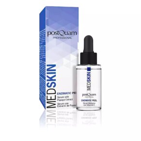 Tẩy tế bào chết da mặt Postquam MED SKIN enzimatic peel serum with papaya extract