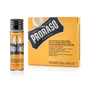 Chăm sóc râu Proraso WOOD AND SPICE beard hot oil treatment