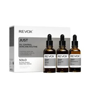 Bộ chăm sóc da Revox JUST OIL CONTROL SKINCARE ROUTINE LOT