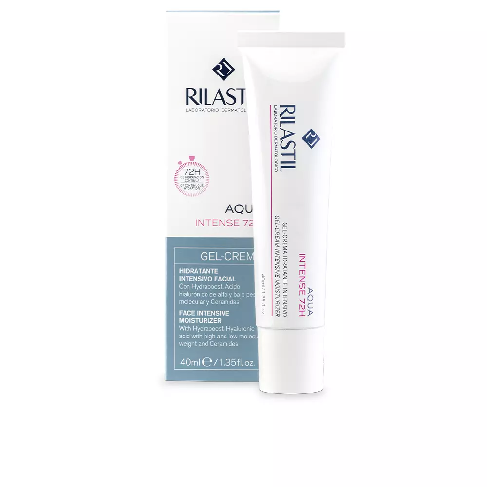 Rilastil AQUA INTENSE 72H gel crema hidratante intenso 2 AQUA INTENSE 72H gel crema hidratante intenso Kem dưỡng ẩm chính hãng Rilastil