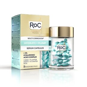 Roc HYDRATE + PLUMP cápsulas serum con ácido hialurónico 6 Roc HYDRATE + PLUMP cápsulas serum con ácido hialurónico Kem dưỡng ẩm chống lão hóa và điều trị chống nhăn