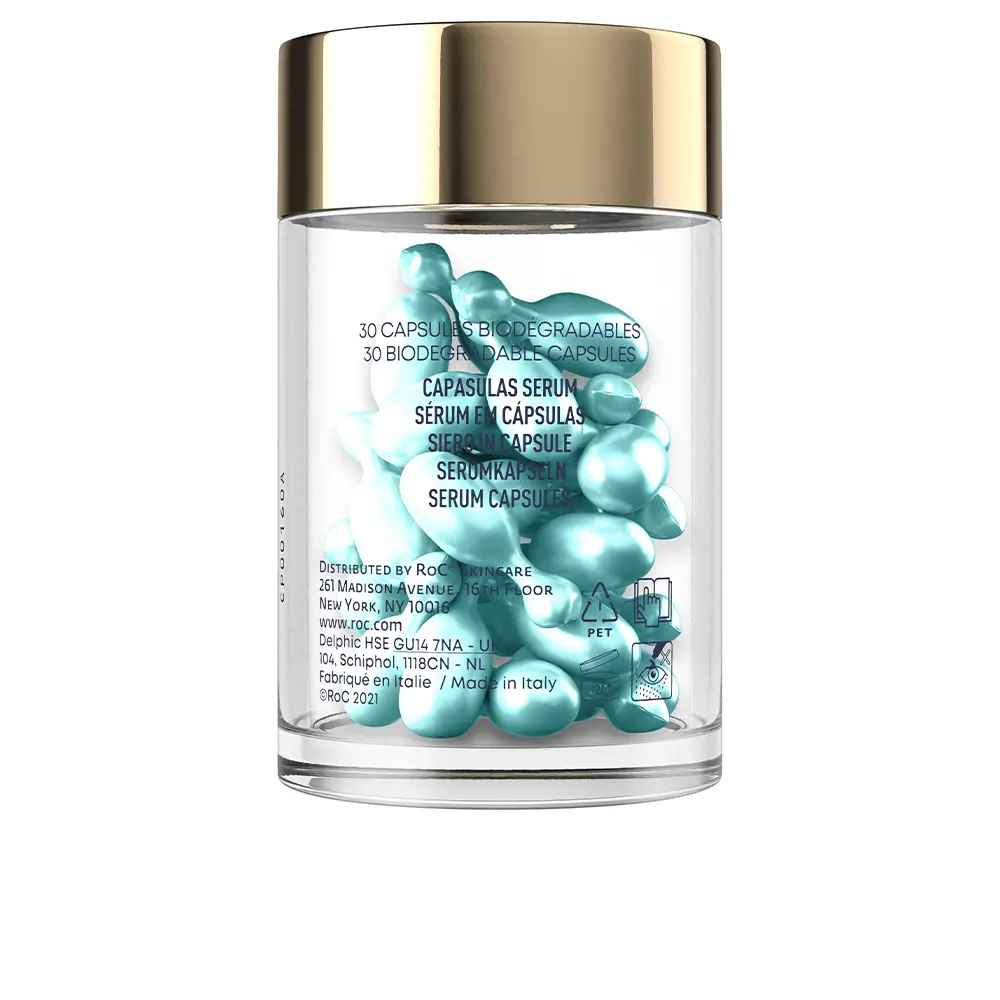 Roc HYDRATE + PLUMP cápsulas serum con ácido hialurónico 4 Kem dưỡng ẩm chống lão hóa và điều trị chống nhăn Roc HYDRATE + PLUMP cápsulas serum con ácido hialurónico