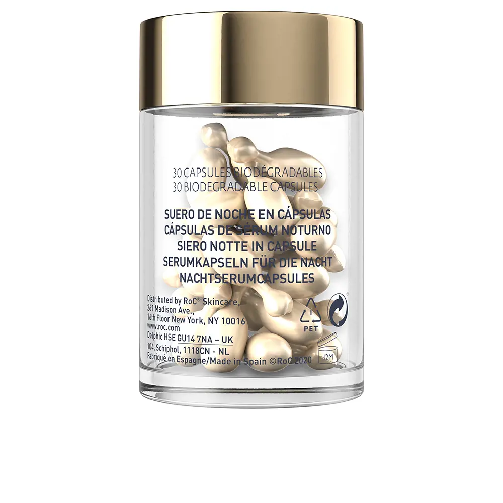 Roc LINE SMOOTHING ADVANCED RETINOL cápsulas serum noche 3 Roc LINE SMOOTHING ADVANCED RETINOL cápsulas serum noche Kem dưỡng ẩm chống lão hóa và điều trị chống nhăn