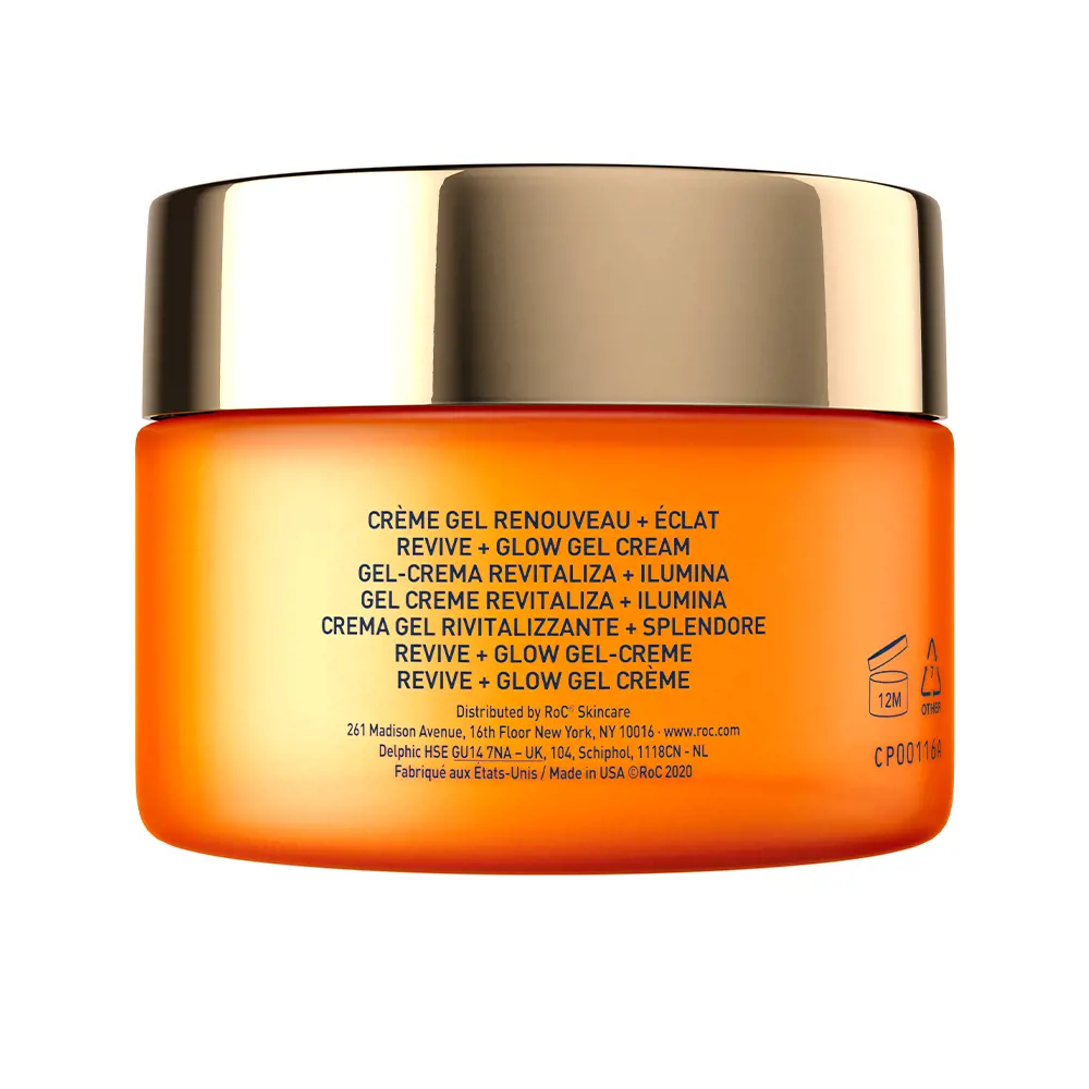 Roc REVIVE + GLOW gel cream 3 Roc REVIVE + GLOW gel cream Kem chống lão hóa & Điều trị chống nhăn
