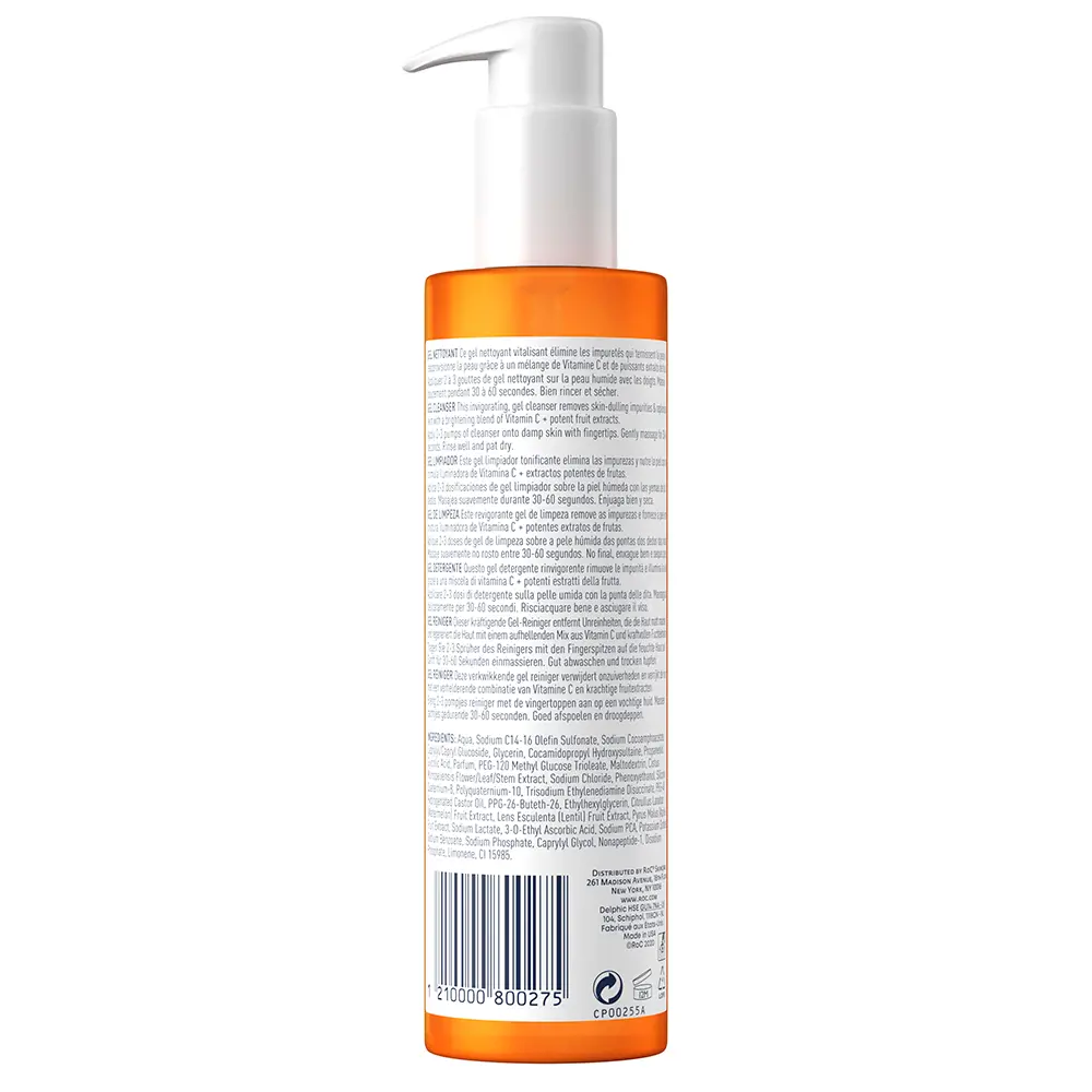 Roc REVIVE + GLOW & gel limpiador 2 REVIVE + GLOW & gel limpiador Sữa rửa mặt chính hãng Roc