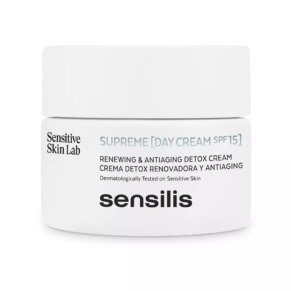 Kem chống lão hóa & điều trị chống nhăn Sensilis SUPREME crema de día SPF15+ detox renovadora y antiag...