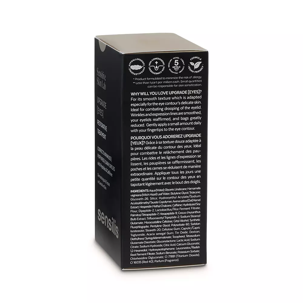 Sensilis UPGRADE contorno de ojos reafirmante 2 UPGRADE contorno de ojos reafirmante Quầng thâm, túi mắt và kem dưới mắt chính hãng Sensilis