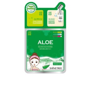 Mặt nạ Shinetree ALOE relaxing solution mask 3 steps