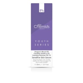 Skin Chemists DRAGON’S BLOOD 5% CENTELLA ASIATIC 3% EVENING PRIMROS... Kem dưỡng ẩm chống lão hóa và điều trị chống nhăn