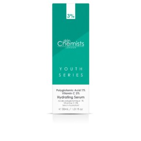 Skin Chemists POLYGLUTAMIC ACID 1% VITAMIN C 3% hydrating serum Kem dưỡng ẩm chống lão hóa và điều trị chống nhăn
