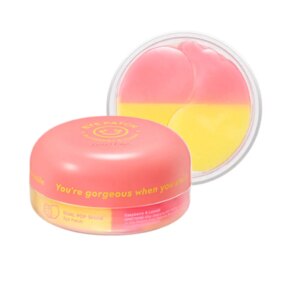 Quầng thâm, túi mắt và kem dưới mắt Snp DUAL POP shine eye patch