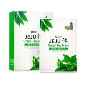 Mặt nạ Snp JEJU green tea mask
