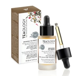 BRONZING TEA DROPS natural self-tanning serum Kem dưỡng ẩm chính hãng Teaology