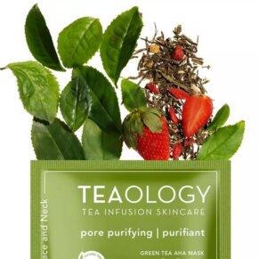 Teaology FACE AND NECK green tea AHA + BHA mask 5 FACE AND NECK green tea AHA + BHA mask Mặt nạ chính hãng Teaology