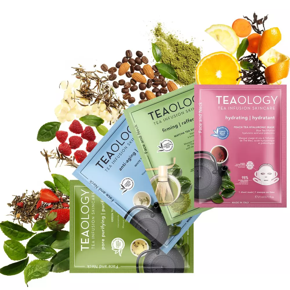 Teaology FACE AND NECK matcha tea superfood mask 3 Teaology FACE AND NECK matcha tea superfood mask Mặt nạ