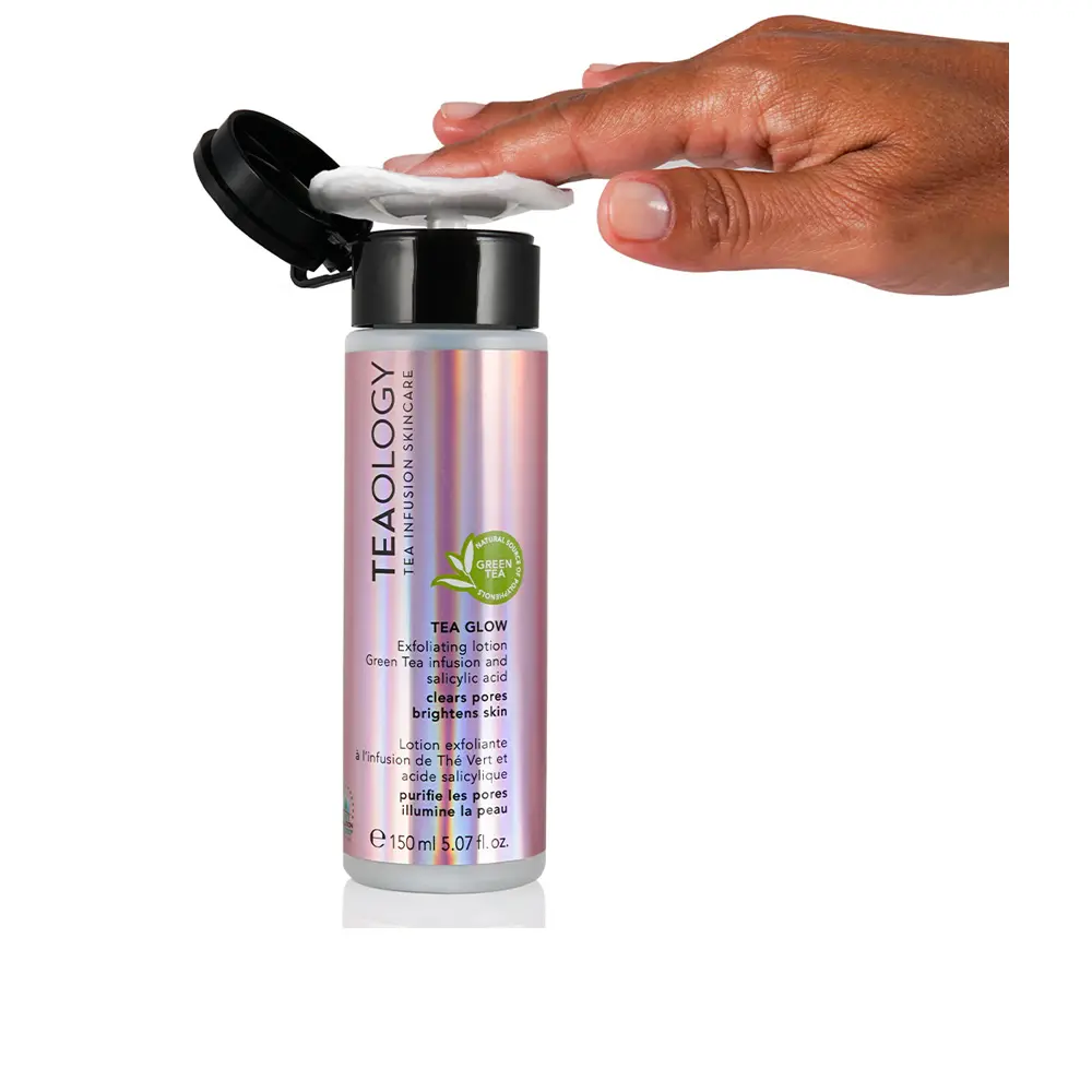 Teaology GREEN TEA GLOW exfoliating lotion 3 Teaology GREEN TEA GLOW exfoliating lotion Tẩy tế bào chết da mặt