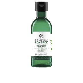 Kem điều trị mụn trứng cá & loại bỏ đầu đen The Body Shop TEA TREE skin clearing facial wash