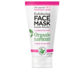 GLYCOLIC ACID exfoliating face mask organic raspberry... Mặt nạ chà mặt chính hãng The Conscious™