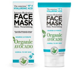 Mặt nạ Kem dưỡng ẩm da mặt The Conscious™ HYALURONIC ACID intense-hydration face mask organic a...