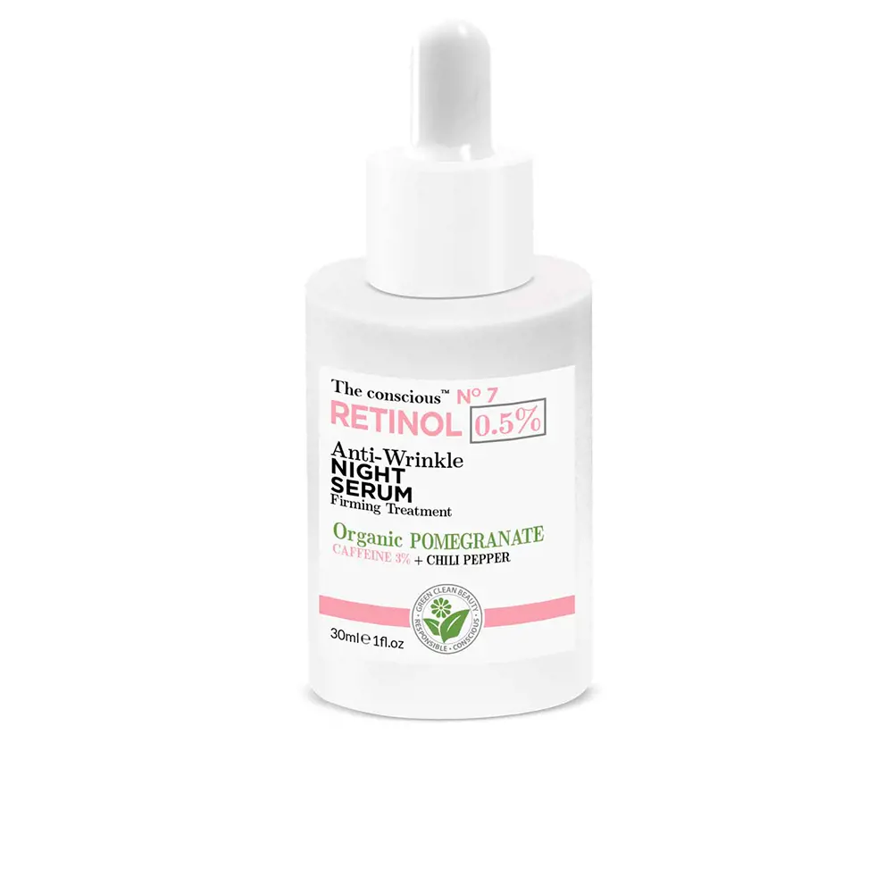 The Conscious™ RETINOL anti-wrinkle night serum organic pomegranate 2 RETINOL anti-wrinkle night serum organic pomegranate Flash effect Ăn chặt da & làm săn chắc chính hãng The Conscious™
