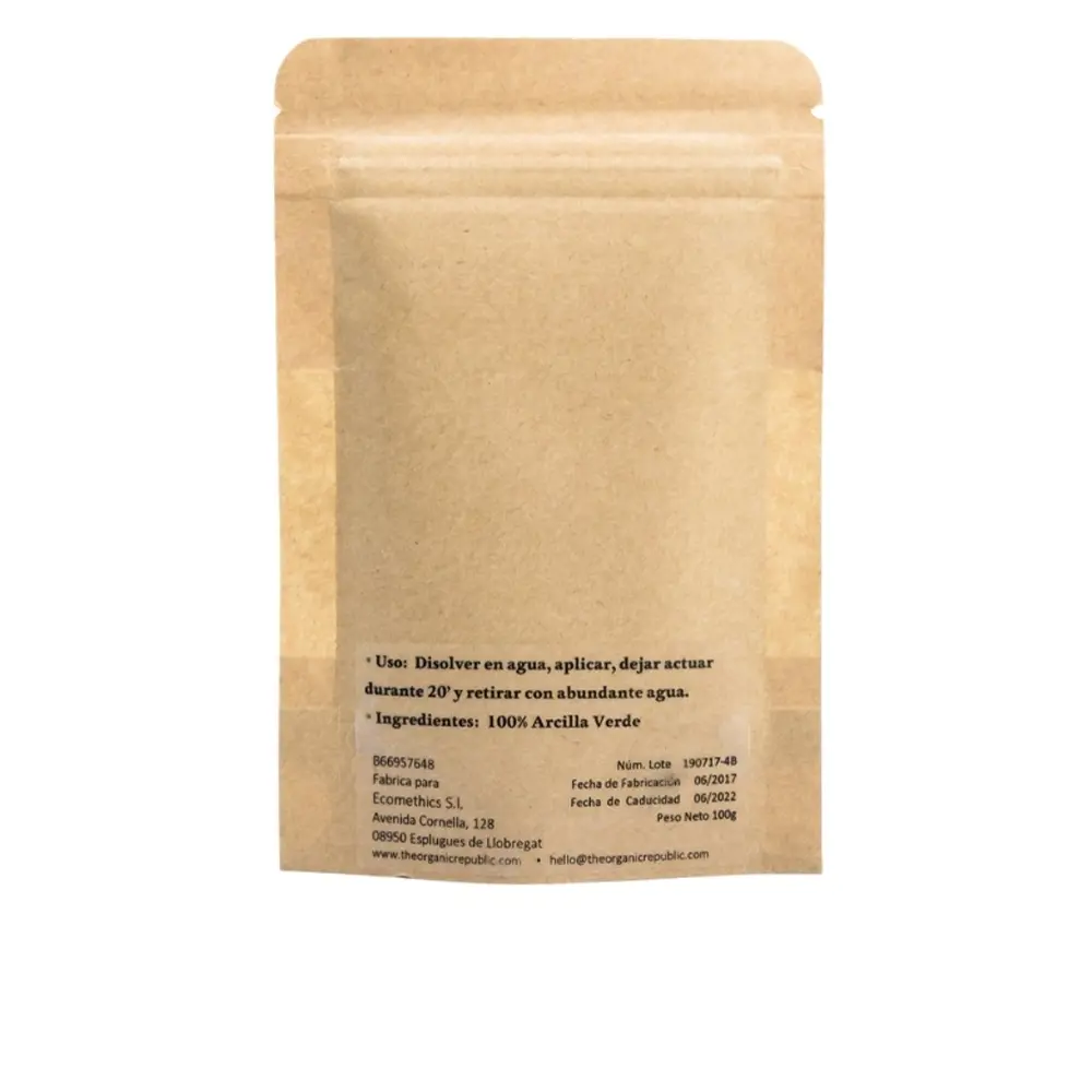 The Organic Republic ARCILLA verde 2 ARCILLA verde Scrub Scrub chính hãng The Organic Republic