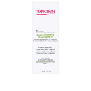 Kem điều trị mụn trứng cá & loại bỏ đầu đen Topicrem AC moisturizing compensating cream