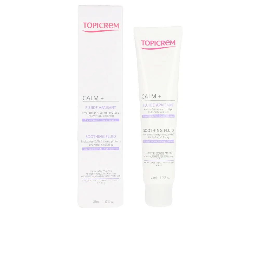 Topicrem CALM+ soothing fluid 2 CALM+ soothing fluid Kem dưỡng ẩm chính hãng Topicrem