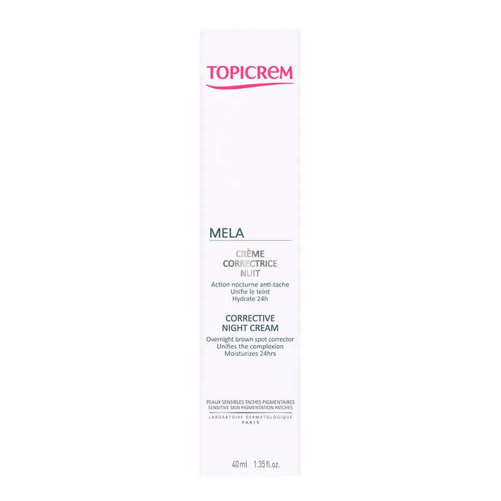Topicrem MELA corrective night cream 2 MELA corrective night cream Kem điều trị mụn chính hãng Topicrem