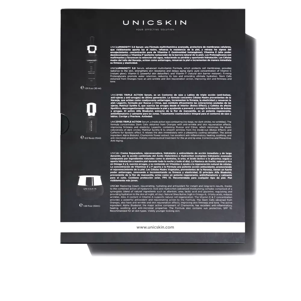 Unicskin YOUR BEAUTY ROUTINE SET 3 Unicskin YOUR BEAUTY ROUTINE SET Bộ chăm sóc da