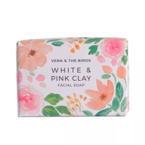 Sữa rửa mặt Vera & The Birds WHITE & PINK CLAY facial soap